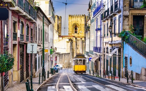 Lisabon, tramvaj