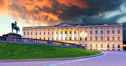 Královský palác Oslo - 