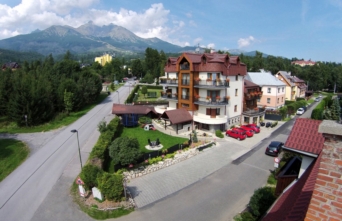 Vila Beatrice, Tatranská Lomnice, celkový pohled