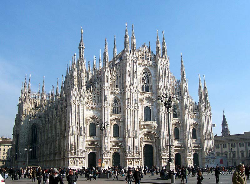 Miláno - gotický dóm