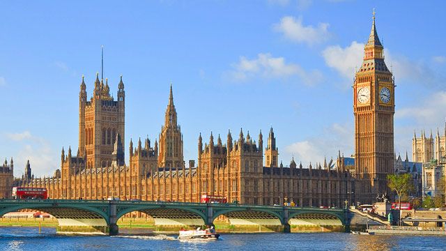 Londýn - parlament a Big Ben