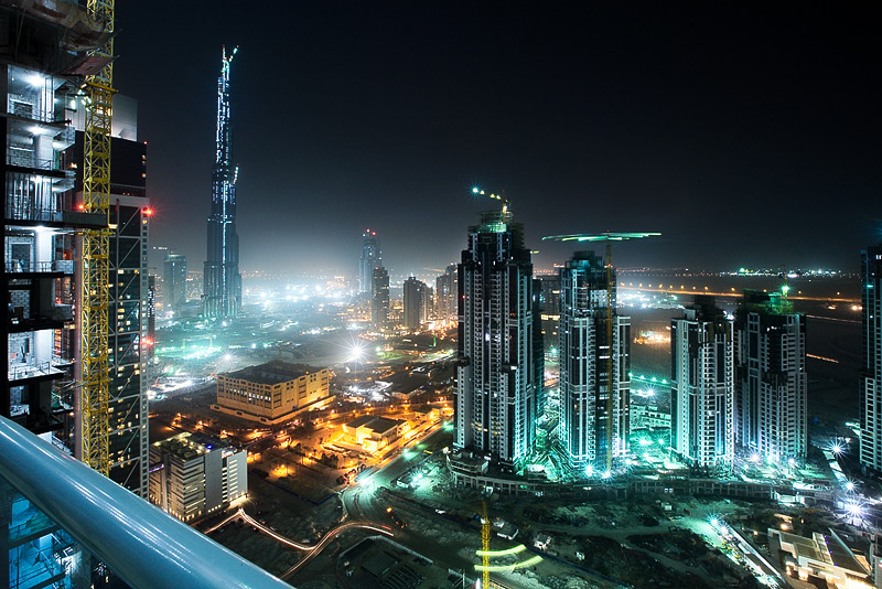 Dubai v noci - 