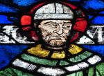 Arcibiskup Tom Becket, stedovk vitraj z katedrly v Canterbury - 