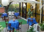 Hotel Reale, Rimini - monost servrovn v zahrad