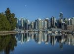 Mrakodrapy ze Stanley parku Vancouver, Kanada - 