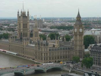 Big Ben a Westminsterský palác