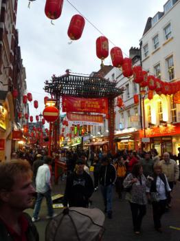 Londýn - Čínská čtvrť