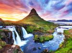 Islandská pohlednice, odlet Vídeň